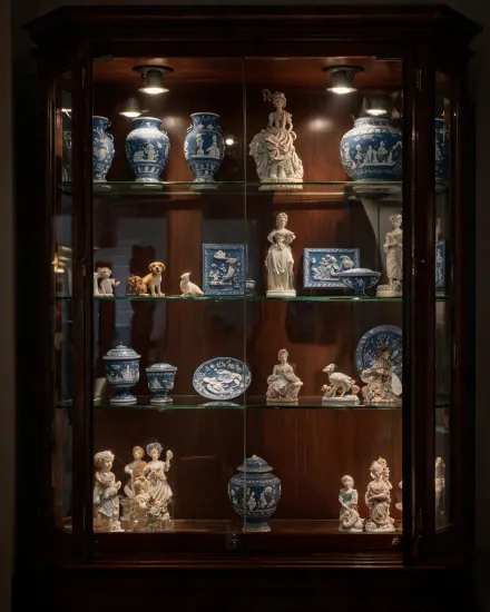 Collector cabinet figurine gift